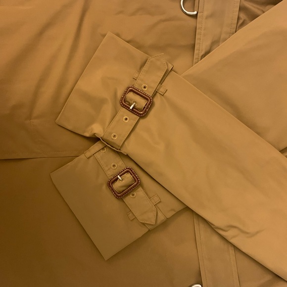 Burberry Detachable Hood Taffeta Trench Coat - Picture 8 of 9